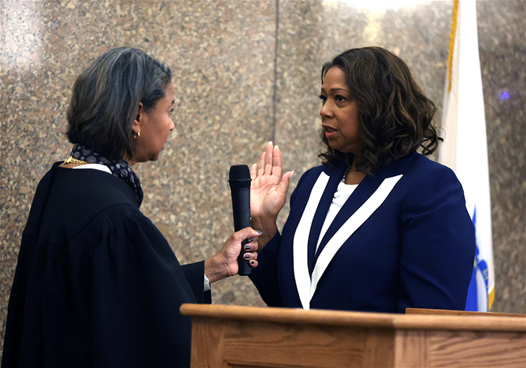 Allison S. Cartwright Sworn In as Clerk of Supreme Judicial Court for the County of Suffolk