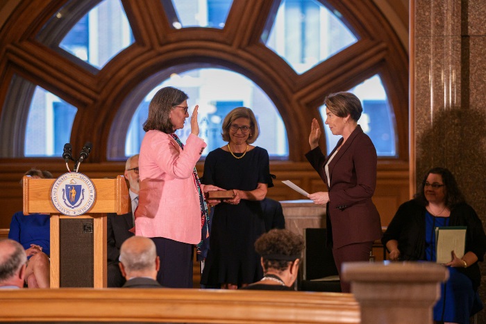 Swearing in the Honorable Gabrielle R. Wolohojian